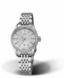Oris Artelier Date Diamonds 28 Stainless Steel - Diamond / Silver / Bracelet 01 561 7722 4951-07 8 14 79