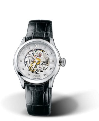 Oris Artelier Skeleton 31 Diamonds Stainless Steel 01 560 7604 4019-07 5 16 60FC