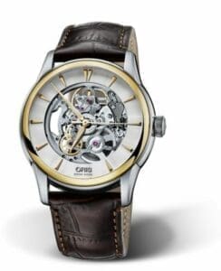Oris Artelier Skeleton 40.5 Stainless Steel - Yellow Gold 01 734 7670 4351-07 1 21 73FC