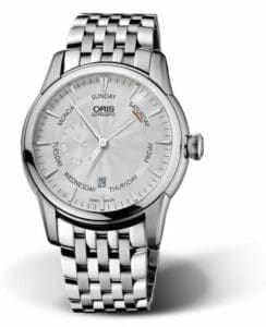 Oris Artelier Small Second Pointer Day 44 Stainless Steel / Silver / Bracelet 01 745 7666 4051-07 8 23 77