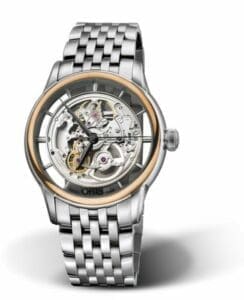Oris Artelier Translucent Skeleton Stainless Steel - Rose Gold / Bracelet 01 734 7684 6351-07 8 21 77