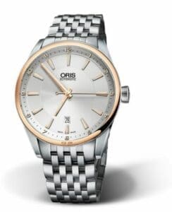 Oris Artix Date 42 Stainless Steel - Rose Gold / Silver / Bracelet 01 733 7642 6331-07 8 21 80