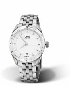 Oris Artix GT Date Stainless Steel - Ceramic / White / Bracelet 01 733 7671 4156-07 8 18 85