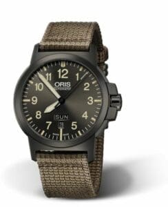 Oris BC3 Advanced Day Date DLC / Grey / Fabric 01 735 7641 4263-07 5 22 22G