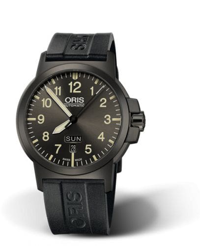 Oris BC3 Advanced Day Date DLC / Grey / Rubber 01 735 7641 4263-07 4 22 05G