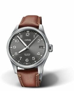 Oris Big Crown ProPilot Big Date Stainless Steel / Grey / Leather 01 751 7761 4063-07 6 20 07LC