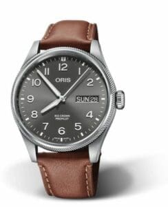 Oris Big Crown ProPilot Big Day Date Stainless Steel / Grey / Leather 01 752 7760 4063-07 5 22 07LC