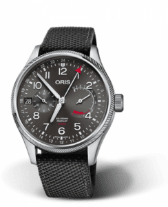 Oris Big Crown ProPilot Calibre 114 Stainless Steel / Grey / Textile 01 114 7746 4063-Set 5 22 15FC