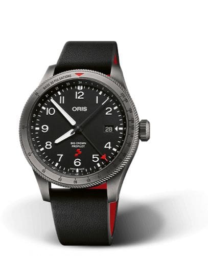 Oris Big Crown ProPilot GMT Rega Fleet Airbus Helicopters H145 - HB-ZQG 01 798 7773 4284 HB-ZQG-Set