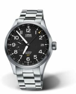 Oris Big Crown ProPilot GMT Stainless Steel / Black / Bracelet 01 748 7710 4164-07 8 22 19