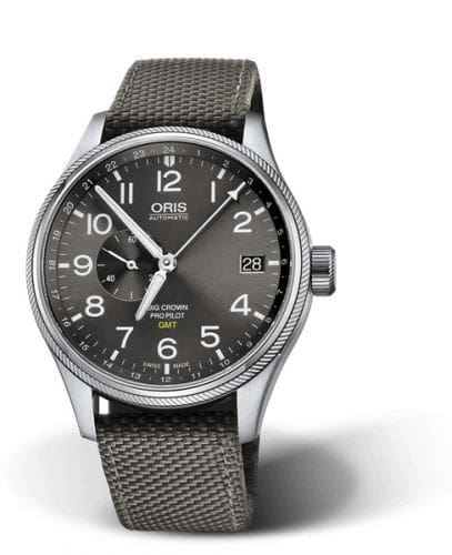 Oris Big Crown ProPilot GMT Stainless Steel / Grey 01 748 7710 4063-07 5 22 17FC