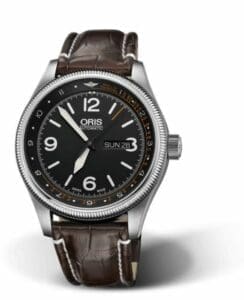 Oris Big Crown Royal Flying Doctor Service II Stainless Steel / Black 01 735 7728 4084-Set LS Kroko