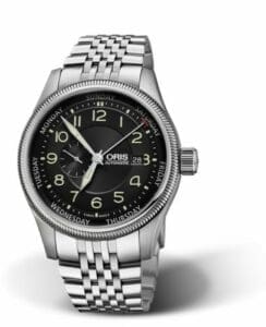 Oris Big Crown Small Second Pointer Day Stainless Steel / Black / Bracelet 01 745 7688 4034-07 8 22 30