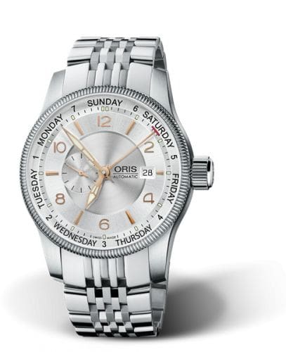 Oris Big Crown Small Second Pointer Day Stainless Steel / Silver / Bracelet 01 745 7629 4061-07 8 22 76