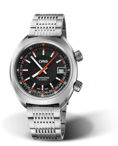 Oris Chronoris Date / Black / Bracelet 01 733 7737 4054-07 8 19 01