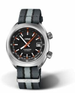 Oris Chronoris Date / Black / NATO 01 733 7737 4054-07 5 19 24