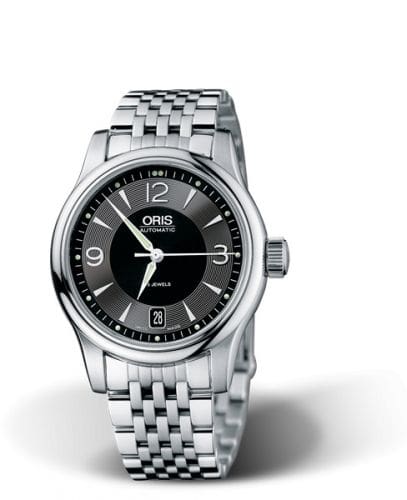 Oris Classic Date 37 Stainless Steel / Black / Bracelet 01 733 7578 4064-07 8 18 61
