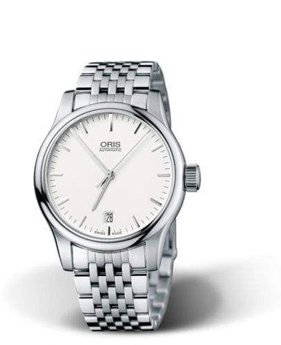 Oris Classic Date 37 Stainless Steel / Silver / Bracelet 01 733 7578 4051-07 8 18 61