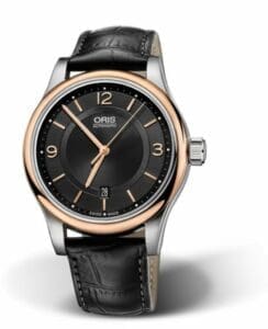 Oris Classic Date 42 Stainless Steel - Rose Gold / Black 01 733 7594 4334-07 5 20 11