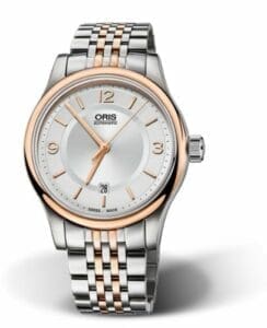Oris Classic Date 42 Stainless Steel - Rose Gold / Silver / Bracelet 01 733 7594 4331-07 8 20 63