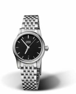 Oris Classic Date Lady 28.5 Stainless Steel / Black / Bracelet 01 561 7650 4054-07 8 14 61