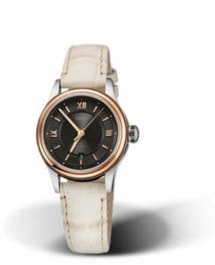 Oris Classic Date Lady 28.5 Stainless Steel - Rose Gold / Grey 01 561 7718 4373-07 5 14 31