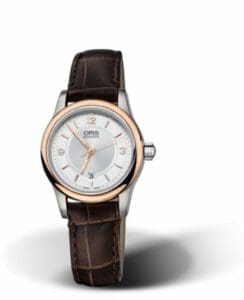 Oris Classic Date Lady 28.5 Stainless Steel - Rose Gold / Silver 01 561 7650 4331-07 5 14 10
