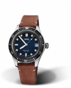 Oris Divers Sixty-Five 36 Stainless Steel / Blue / Calf 01 733 7747 4055-07 5 17 45