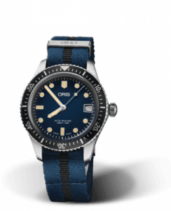 Oris Divers Sixty-Five 36 Stainless Steel / Blue / NATO 01 733 7747 4055-07 5 17 28
