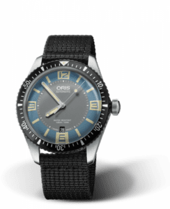 Oris Divers Sixty-Five 40 Stainless Steel / Deauville Blue / Textile 01 733 7707 4065-07 5 20 24