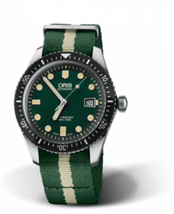 Oris Divers Sixty-Five 42 Stainless Steel / Green / NATO 01 733 7720 4057-07 5 21 24FC