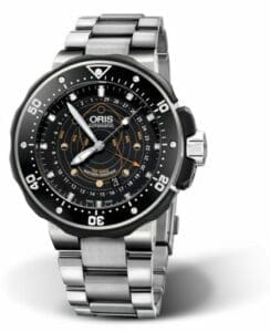 Oris ProDiver Pointer Moon Titanium / Black / Bracelet 01 761 7682 7154-Set