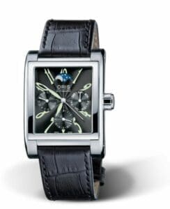 Oris Rectangular Complication Stainless Steel / Black - Arabic 01 581 7528 4064-07 5 22 44FC