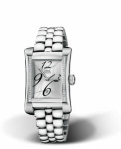 Oris Rectangular Date Diamonds 25.9 Stainless Steel / Silver / Bracelet 01 561 7621 4961-07 8 16 75