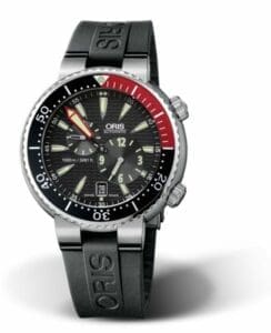 Oris Regulateur Der Meistertaucher Titanium / Black / Rubber 01 649 7541 7164-Set
