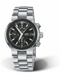 Oris TT1 Chronograph Stainless Steel - Rubber / Black / Bracelet 01 674 7521 4464-07 8 24 01