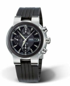 Oris TT1 Chronograph Stainless Steel - Rubber / Black / Rubber 01 674 7521 4464-07 4 24 14