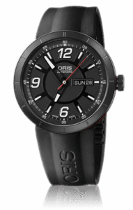 Oris TT1 Day Date PVD - Ceramic / Black / Rubber 01 735 7651 4764-07 4 25 06B