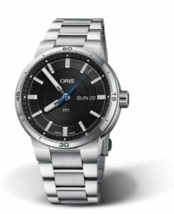 Oris TT1 Day Date Stainless Steel / Black / Bracelet 01 735 7752 4154-07 8 24 08
