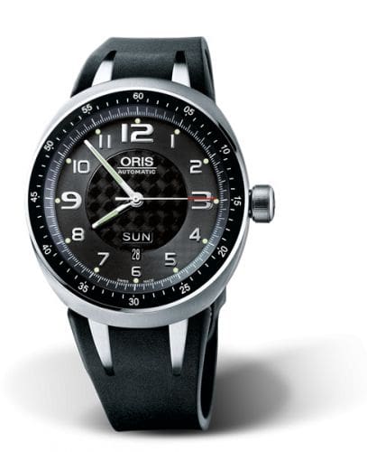 Oris TT3 Day Date Titanium / Black / Rubber 01 635 7589 7064-07 4 28 02T