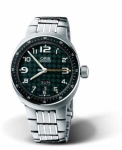 Oris TT3 Day Date Titanium / Green / Bracelet 01 635 7588 7067-07 8 26 70