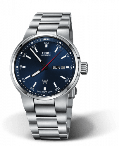 Oris Williams Day Date 42 Stainless Steel / Blue / Bracelet 01 735 7740 4155-07 8 24 50S