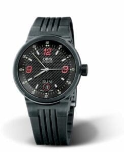 Oris WilliamsF1 Team Day Date 40.5 PVD / Black / Rubber 01 635 7560 4748-07 4 25 01B