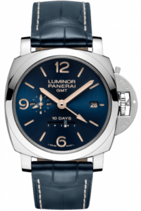 Panerai Luminor 1950 10 Days GMT Automatic Acciaio Boutique Blue PAM00689
