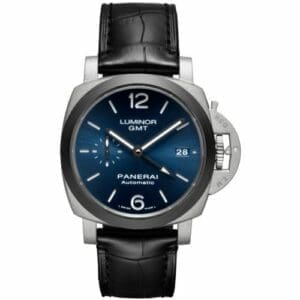 Panerai Luminor 1950 42 GMT Titanium / Carbotech / Blue PAM01279
