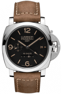 Panerai Luminor 1950 44 10 Days GMT Automatic Stainless Steel / Black PAM00533