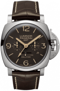 Panerai Luminor 1950 47 Equation Of Time 8 Days Titanium / Brown PAM00656