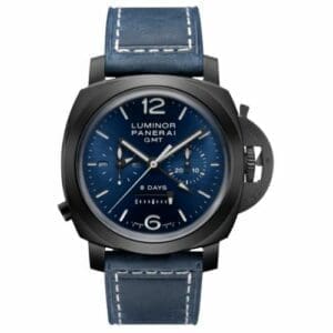 Panerai Luminor 1950 Chrono Monopulsante 8 Days GMT Blu Notte PAM01135