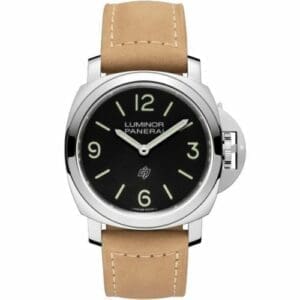 Panerai Luminor Base 44 Logo 3 Days Stainless Steel / Black PAM01086