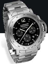 Panerai Luminor Chrono Daylight Black Bracelet PAM00236